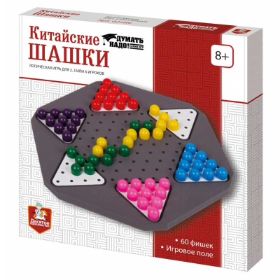 Игра настольная Китайские шашки Десятое Королевство 02189 1